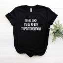 Camiseta de mujer con divertida inscripción B109 2