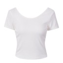 Camiseta de mujer con espalda abierta 5