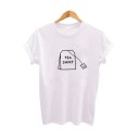 Camiseta de mujer con estampado - Bolsita de té J1187 2