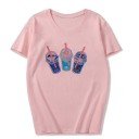 Camiseta de mujer con estampado de bebida 3 Camiseta de mujer con estampado de bebida 3
