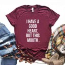 Camiseta de mujer con estampado divertido B324 6