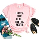 Camiseta de mujer con estampado divertido B324 3