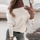 Camiseta de mujer con hombros caídos 5