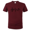 Camiseta de música para hombre T2092 13