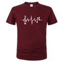 Camiseta de música para hombre T2092 14