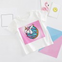 Camiseta de niña unicornio B1598 1