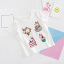 Camiseta de niña unicornio B1598 2