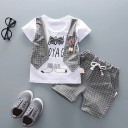 Camiseta de niño con chaleco y pantalón corto L1141 11