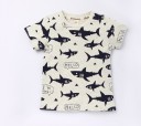 Camiseta de niño con estampado de tiburones J2538 7
