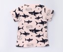 Camiseta de niño con estampado de tiburones J2538 1