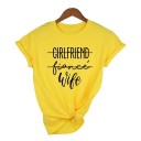 Camiseta de novia para mujer 11