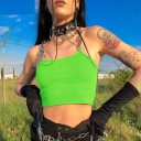 Camiseta de tirantes de cadena para mujer 3