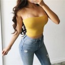 Camiseta de tirantes finos para mujer A1076 7