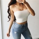 Camiseta de tirantes finos para mujer A1076 5