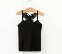 Camiseta de tirantes para niña con mariposa 4