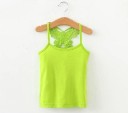 Camiseta de tirantes para niña con mariposa 8