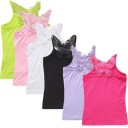 Camiseta de tirantes para niña con mariposa 1