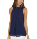 Camiseta de tirantes sexy para mujer - Azul 1