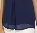 Camiseta de tirantes sexy para mujer - Azul 3