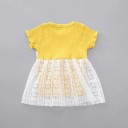 Camiseta e calças para menina L1459 1