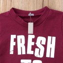 Camiseta e calças para rapazes L1641 5