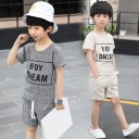 Camiseta e calções de menino L1607 1