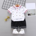 Camiseta e calções de menino L1706 1