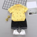 Camiseta e calções de menino L1706 1