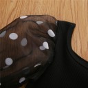 Camiseta e calções para menina L1458 4