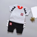 Camiseta e calções para menino L1103 3