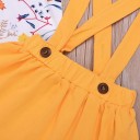 Camiseta e saia para menina L1425 4