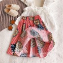 Camiseta e saia para menina N418 5