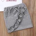 Camiseta e saia para meninas L1306 3