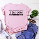 Camiseta feminina com estampa engraçada B334 6