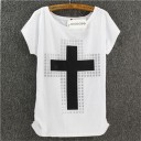 Camiseta feminina com estampado A1230 14