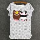 Camiseta feminina com estampado A1230 7