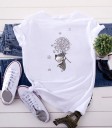 Camiseta feminina com estampado B355 2