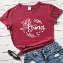 Camiseta feminina com estampado B395 16