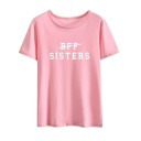 Camiseta feminina para melhores amigas B177 5