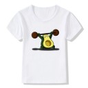 Camiseta infantil de aguacate 11