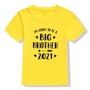 Camiseta infantil para hermanos B1510 11