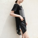 Camiseta larga asimétrica de mujer 4