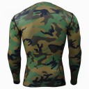 Camiseta militar de manga larga para hombre J1464 2