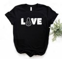 Camiseta mujer con estampado love B173 5