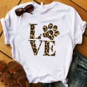 Camiseta mujer con estampado love B173 2