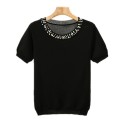Camiseta mujer con perlas A1317 2