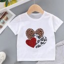 Camiseta niña corazón B1583 D