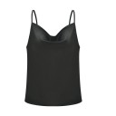 Camiseta sin mangas brillante para mujer 7