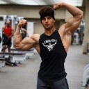 Camiseta sin mangas para hombre F1821 15