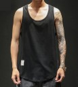Camiseta sin mangas para hombre T1947 2